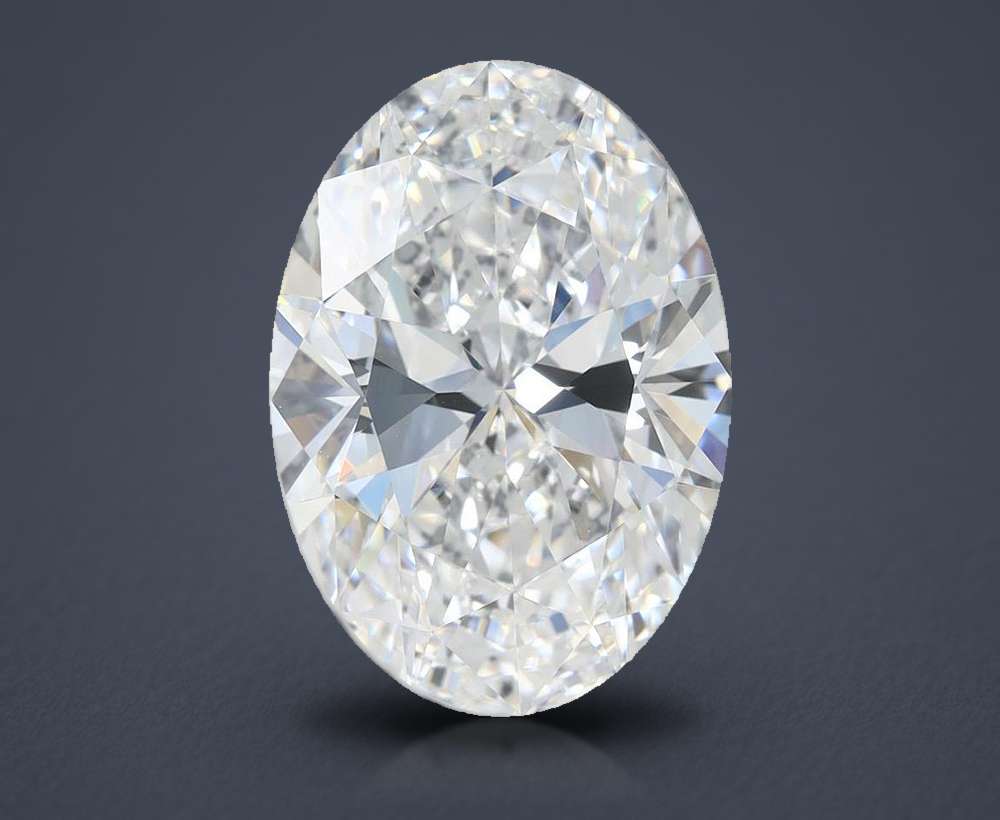 4.60 Carat Oval Lab Diamond