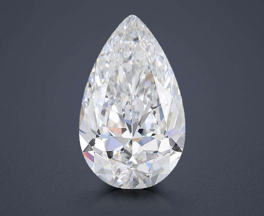 1.50 Carat Pear Natural Diamond