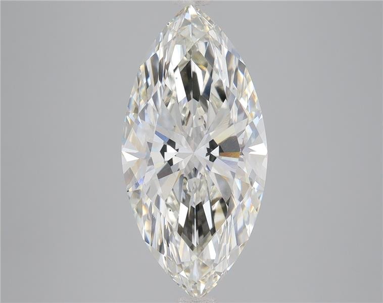 4.00ct I VS2 Rare Carat Ideal Cut Marquise Lab Grown Diamond