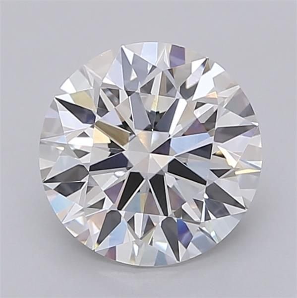2.03ct F VVS2 Rare Carat Ideal Cut Round Lab Grown Diamond