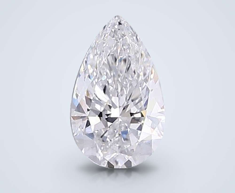 2.02 Carat Pear Lab Diamond