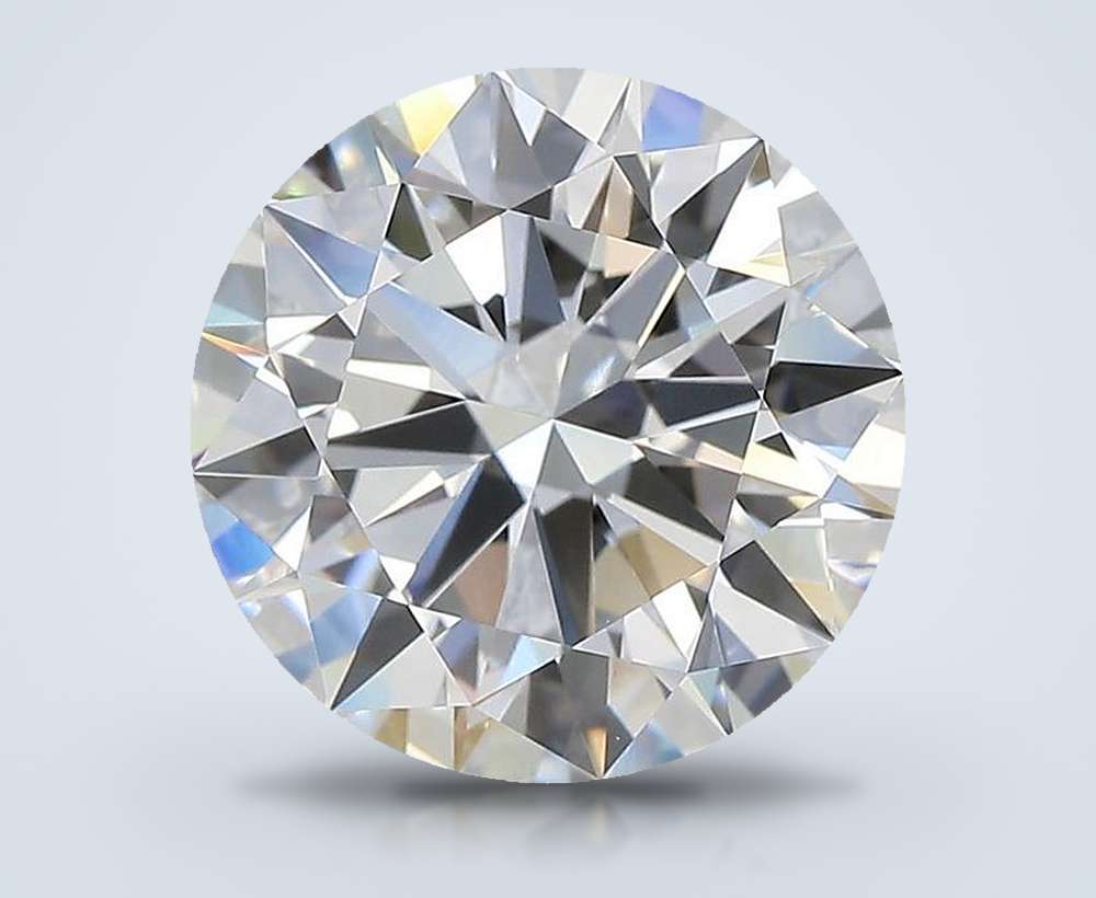 4.06 Carat Round Lab Diamond