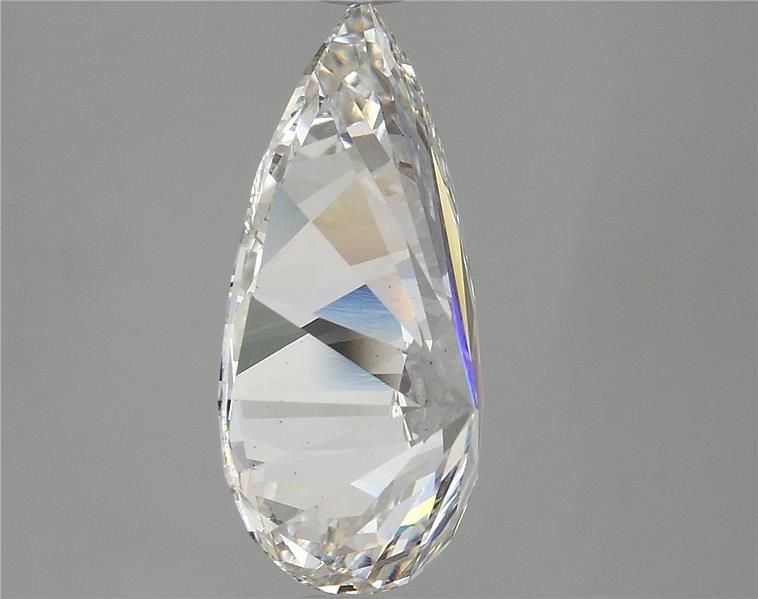 5.09ct H SI1 Rare Carat Ideal Cut Pear Lab Grown Diamond