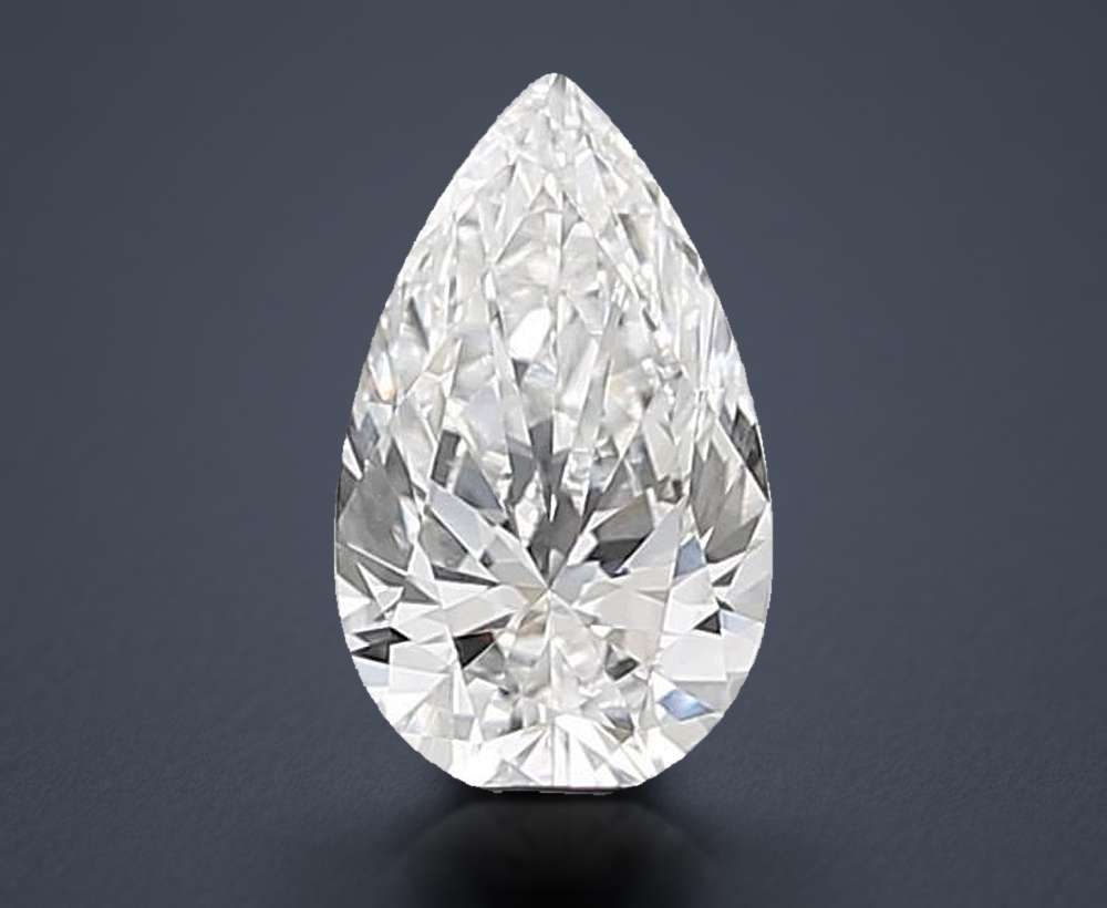 0.81 Carat Pear Lab Diamond