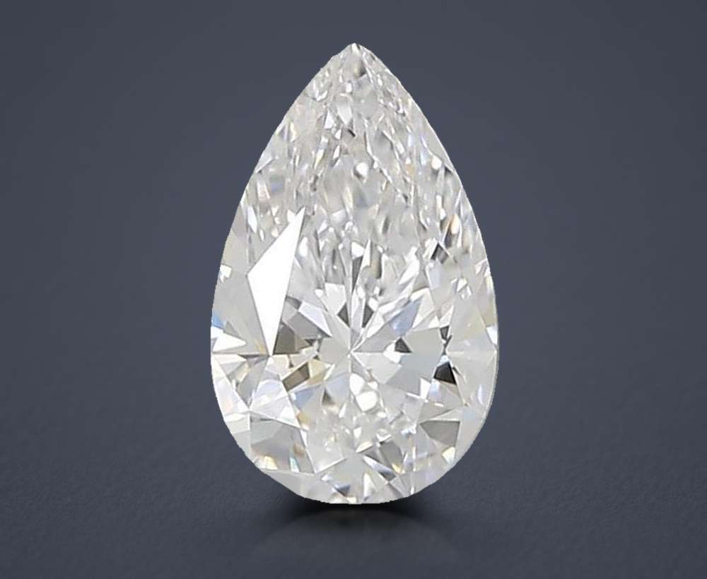 1.29 Carat Pear Lab Diamond