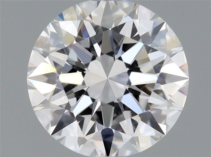 0.68ct D FL Rare Carat Ideal Cut Round Diamond