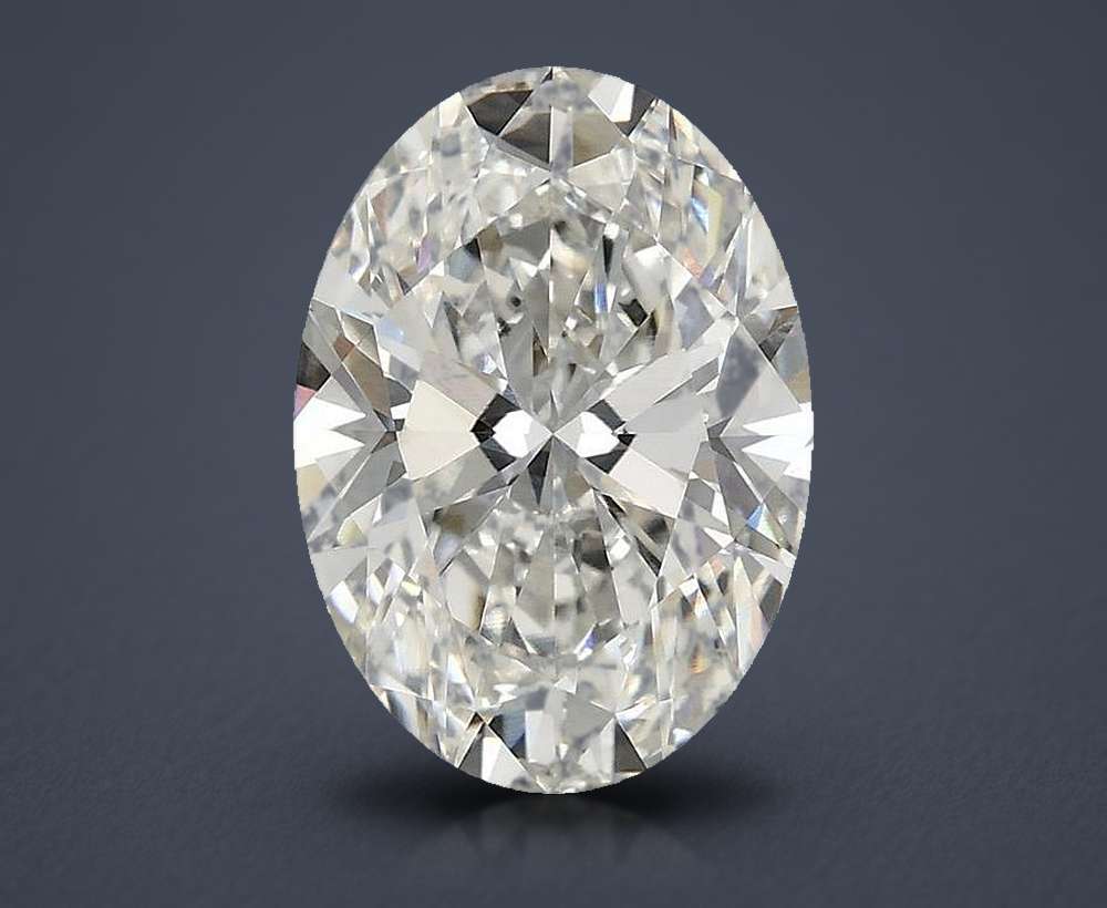 3.00 Carat Oval Lab Diamond