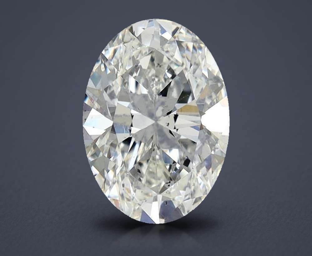 1.00 Carat Oval Natural Diamond