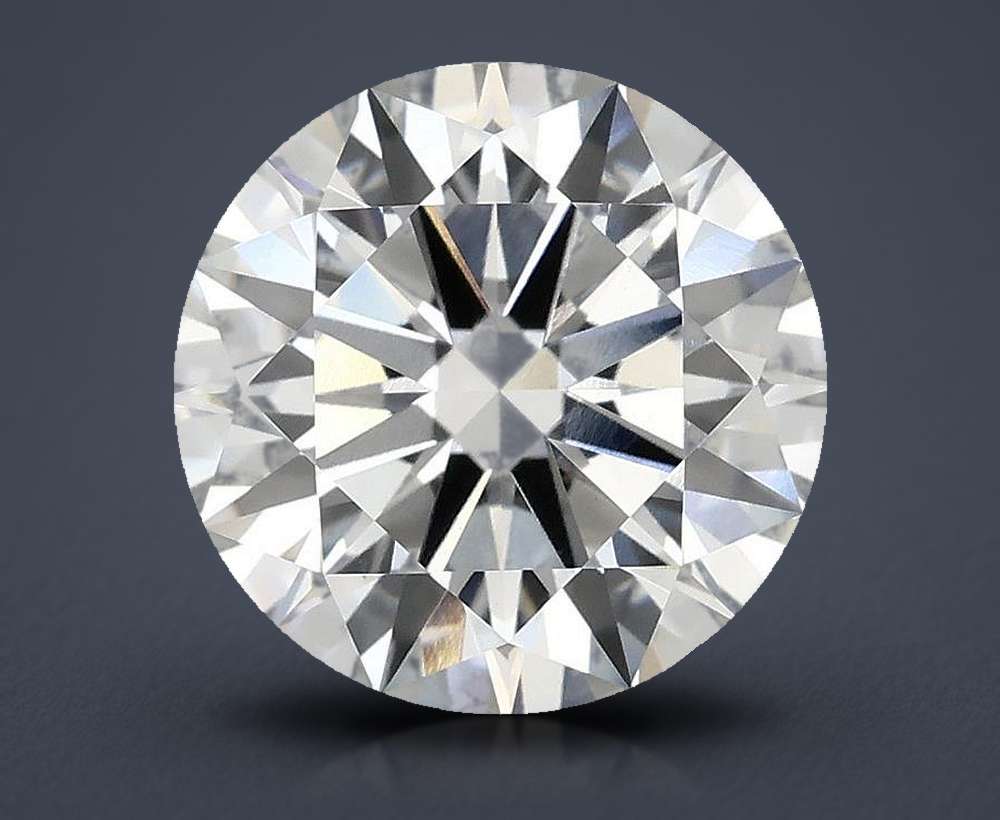 3.93 Carat Round Lab Diamond