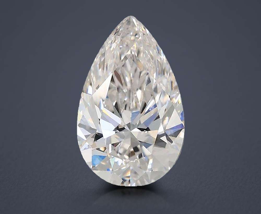 1.39 Carat Pear Lab Diamond