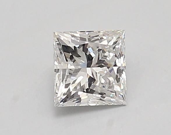 0.85ct E VVS2 Rare Carat Ideal Cut Princess Lab Grown Diamond