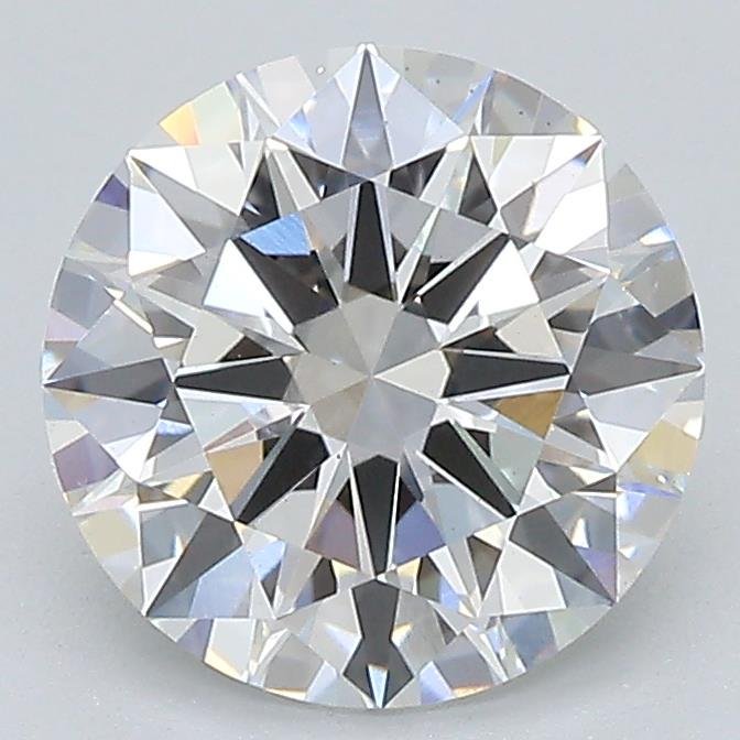 2.22ct E VS1 Rare Carat Ideal Cut Round Lab Grown Diamond