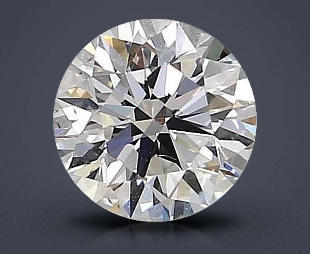 0.70 Carat Round Natural Diamond