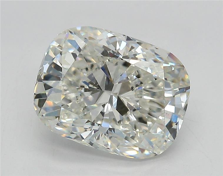 3.06ct F VS1 Rare Carat Ideal Cut Cushion Lab Grown Diamond