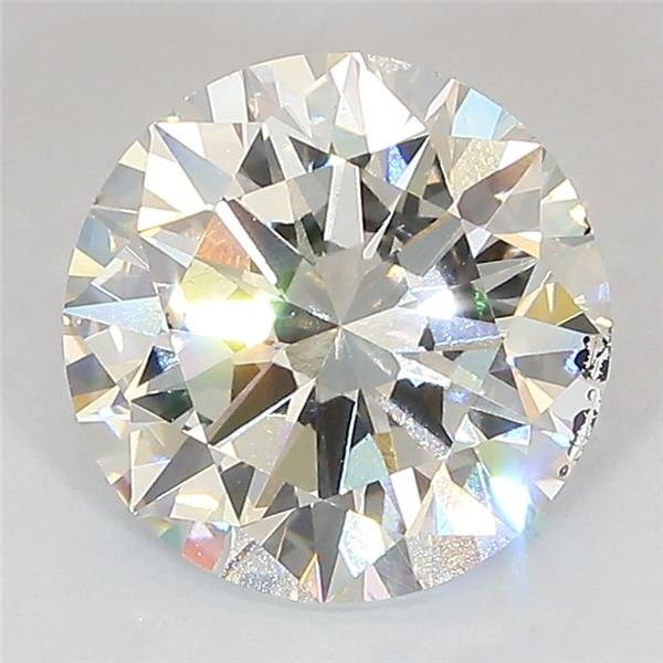 3.03ct J SI1 Excellent Cut Round Lab Grown Diamond