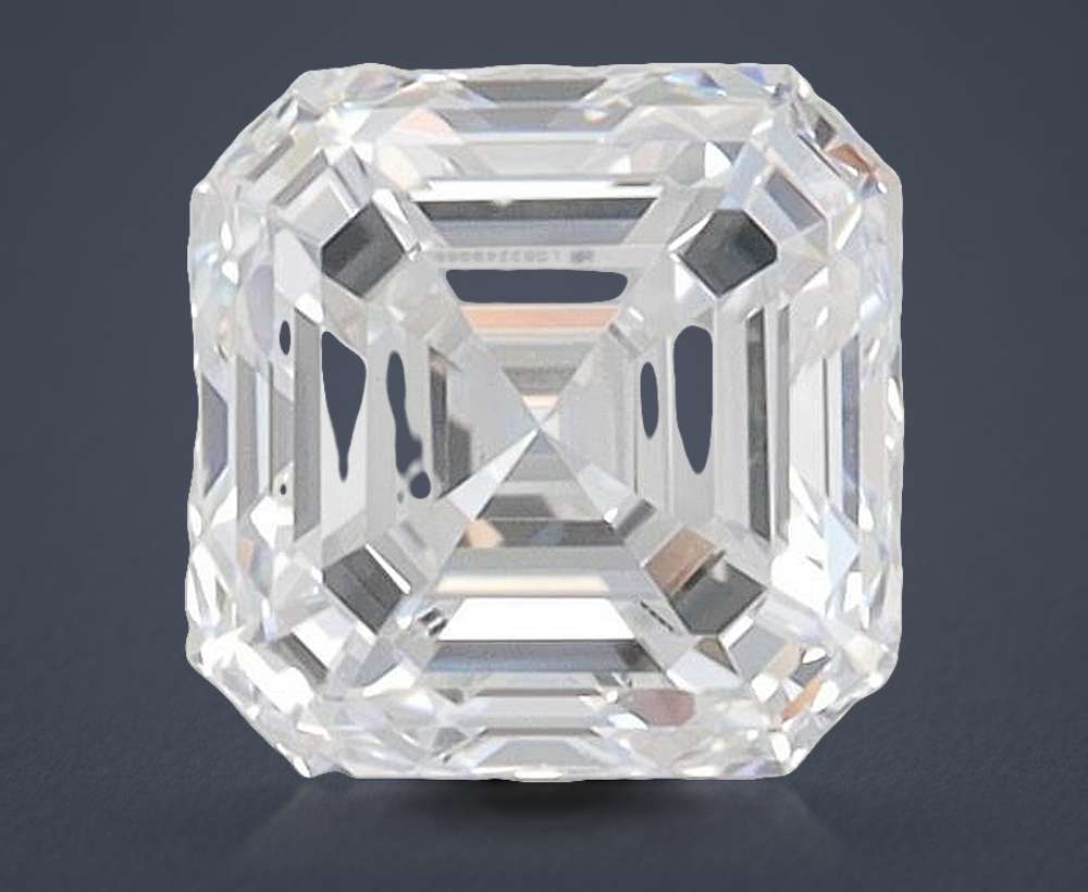 1.00 Carat Asscher Lab Diamond
