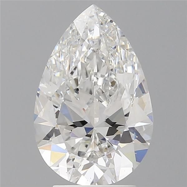 3.50 Carat Pear Lab Diamond
