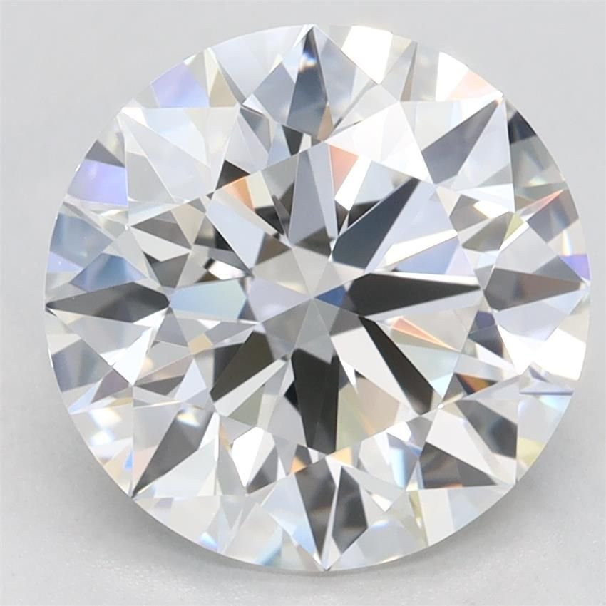 3.29ct E VVS1 Rare Carat Ideal Cut Round Lab Grown Diamond