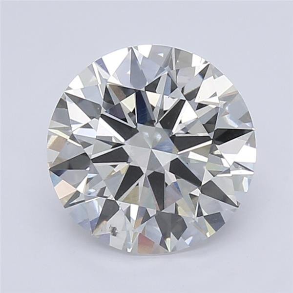 2.49ct F SI1 Rare Carat Ideal Cut Round Lab Grown Diamond