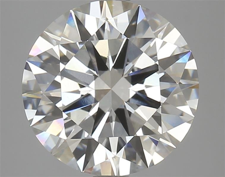 4.70ct H VVS2 Rare Carat Ideal Cut Round Lab Grown Diamond