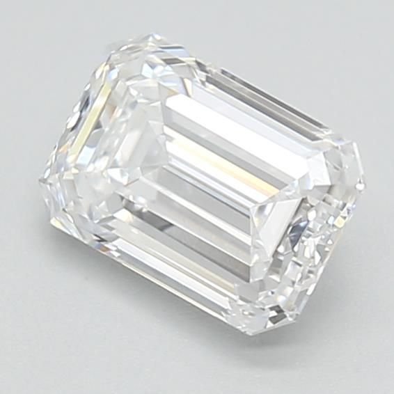 1.08ct D VVS2 Excellent Cut Emerald Lab Grown Diamond