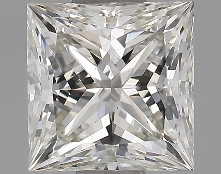 0.90ct H VS2 Rare Carat Ideal Cut Princess Lab Grown Diamond