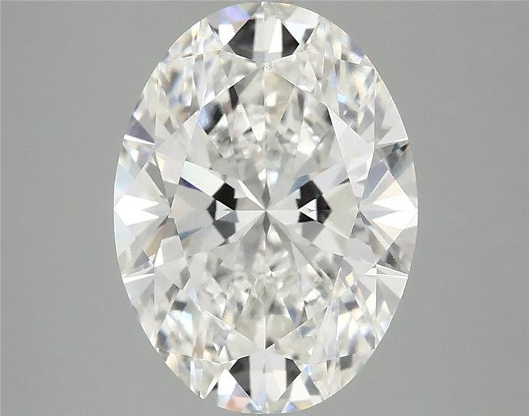 3.90 Carat Oval Lab Diamond