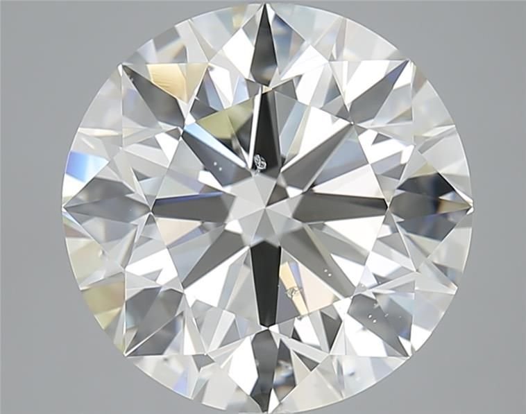 7.02ct J SI1 Excellent Cut Round Diamond