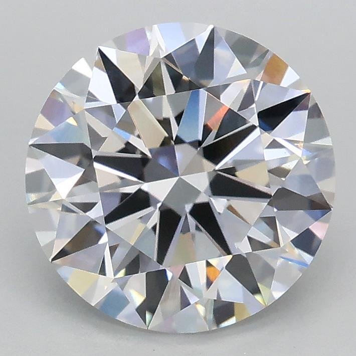 2.01ct D VVS2 Rare Carat Ideal Cut Round Lab Grown Diamond
