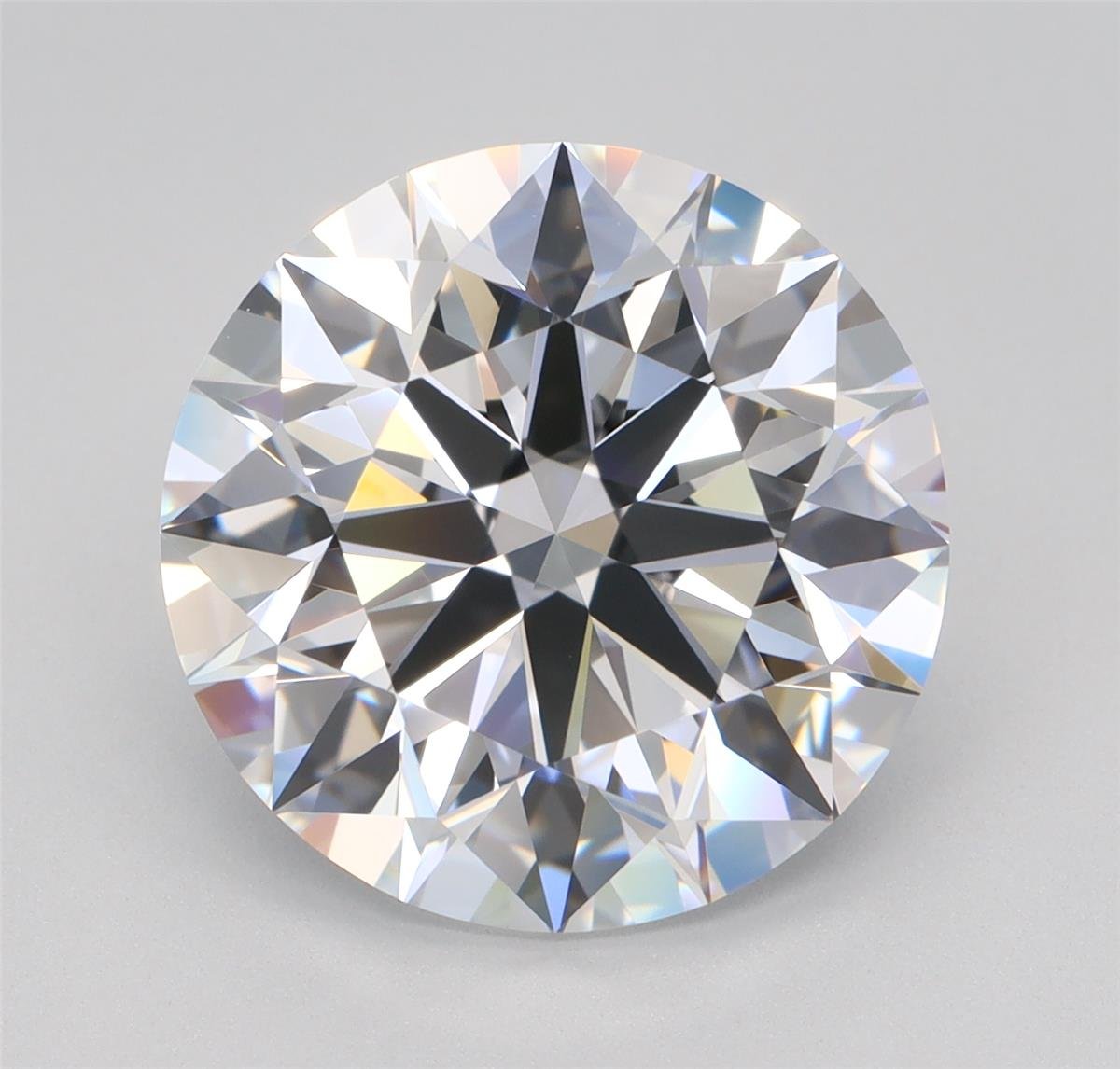 5.04ct D VVS1 Rare Carat Ideal Cut Round Lab Grown Diamond