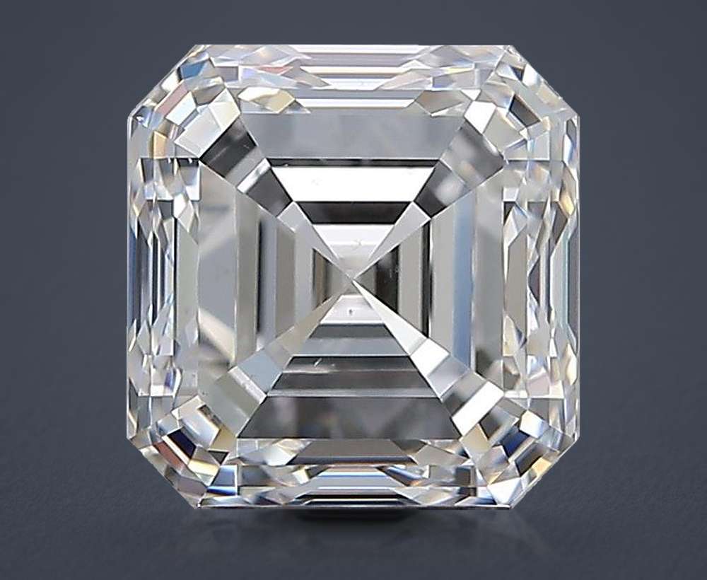 2.50 Carat Asscher Natural Diamond
