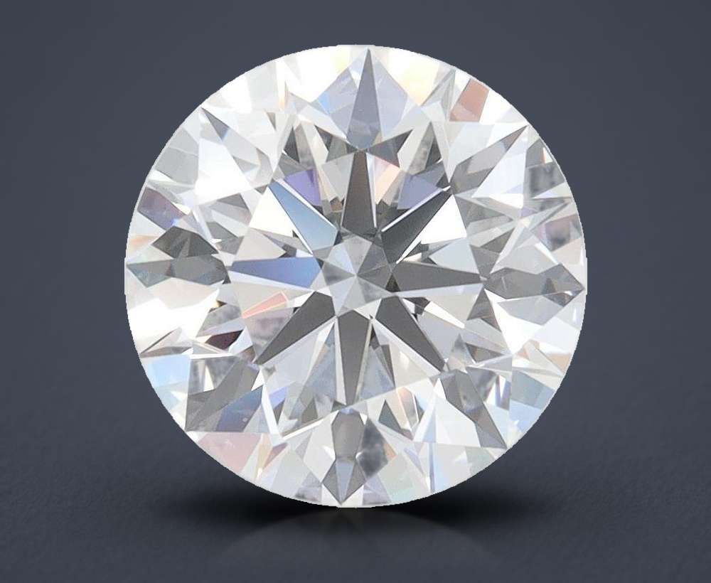 3.08 Carat Round Lab Diamond