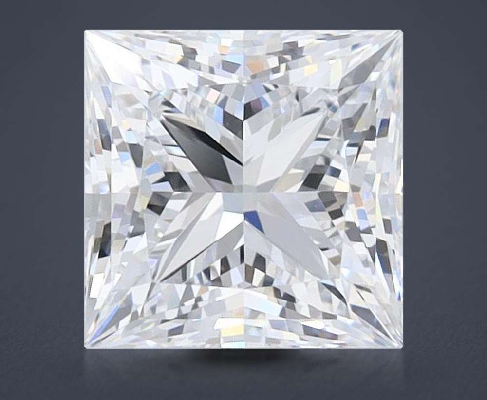 1.85 Carat Princess Lab Diamond