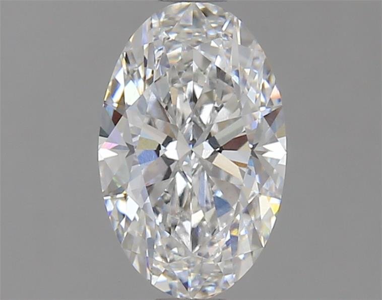 1.07ct F VVS2 Rare Carat Ideal Cut Oval Lab Grown Diamond