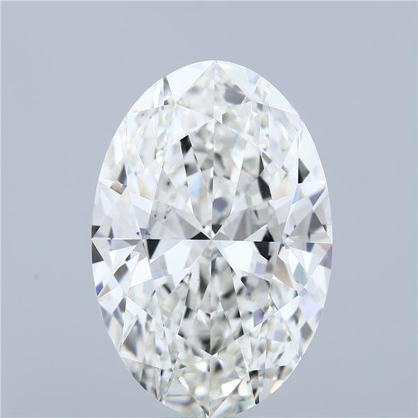 15.09ct G VVS2 Rare Carat Ideal Cut Oval Lab Grown Diamond