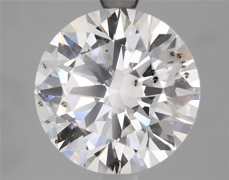 3.01ct F SI2 Rare Carat Ideal Cut Round Lab Grown Diamond