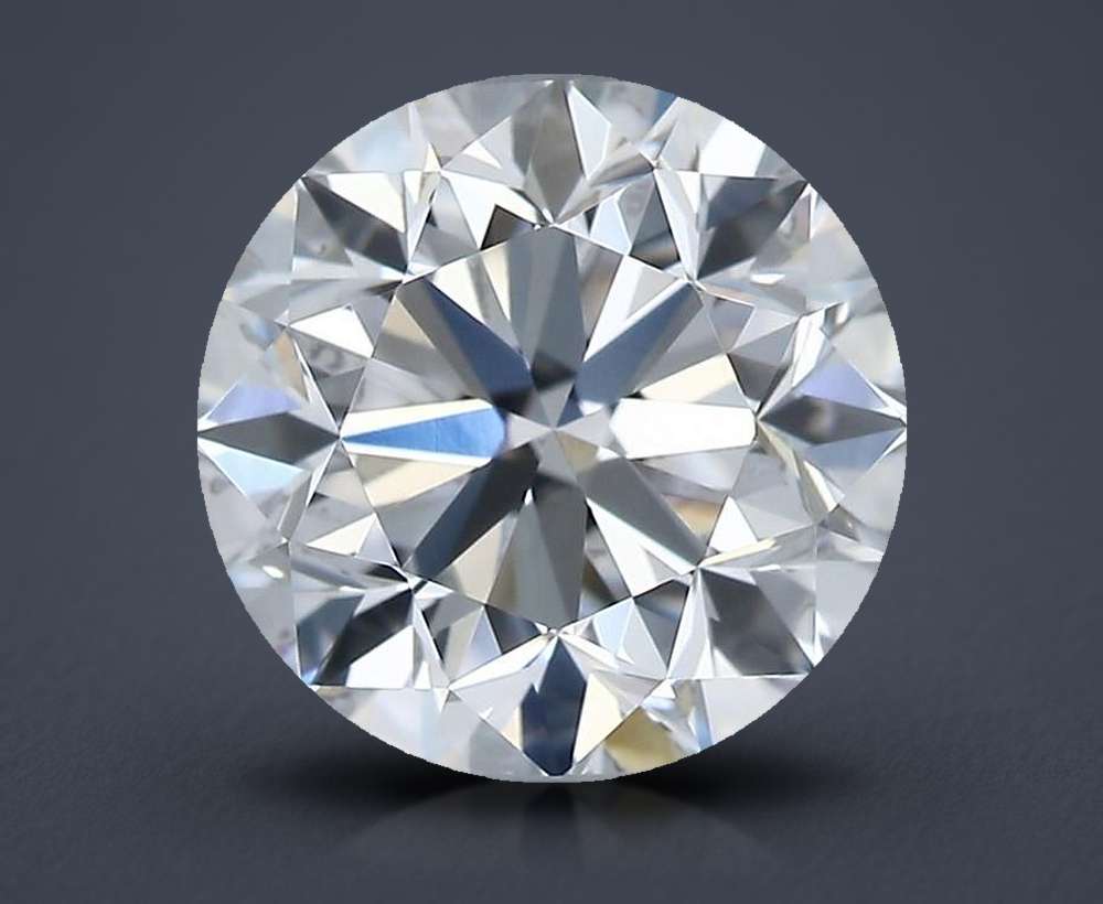0.70 Carat Round Natural Diamond