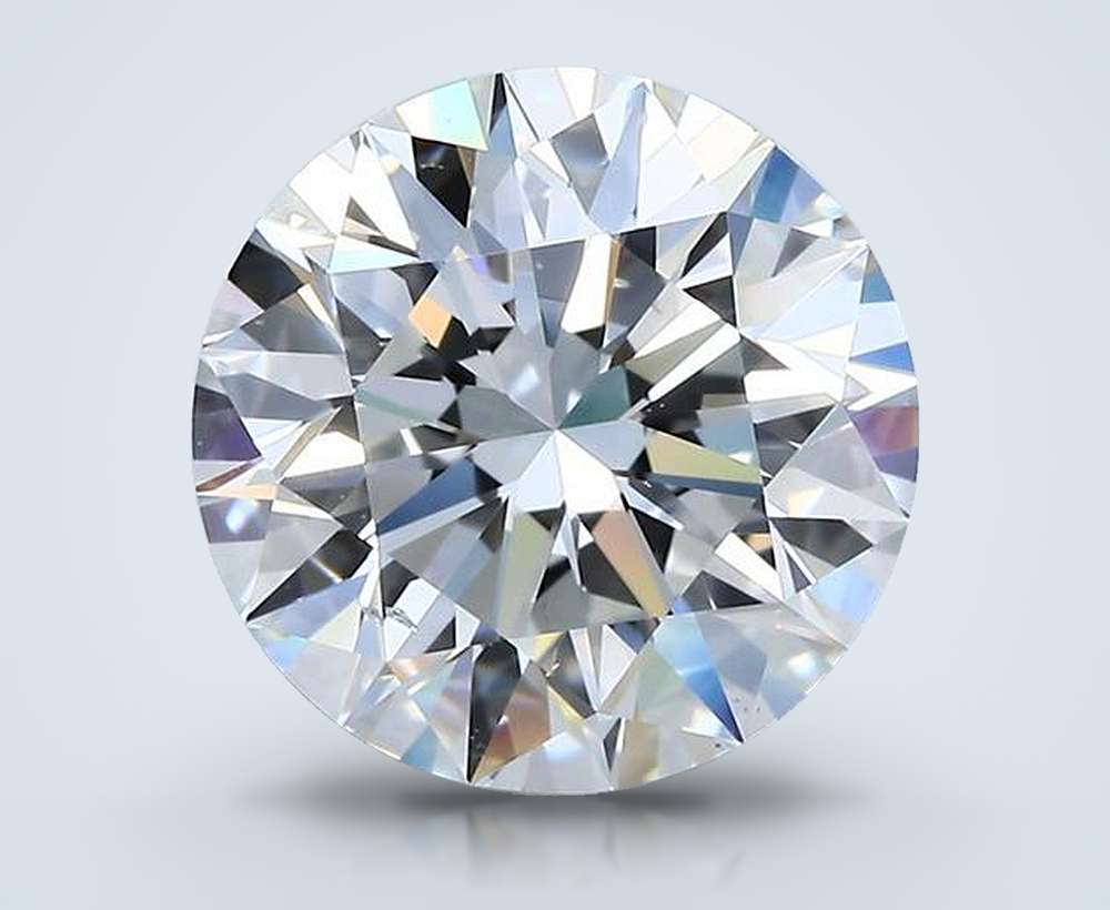 4.01 Carat Round Natural Diamond
