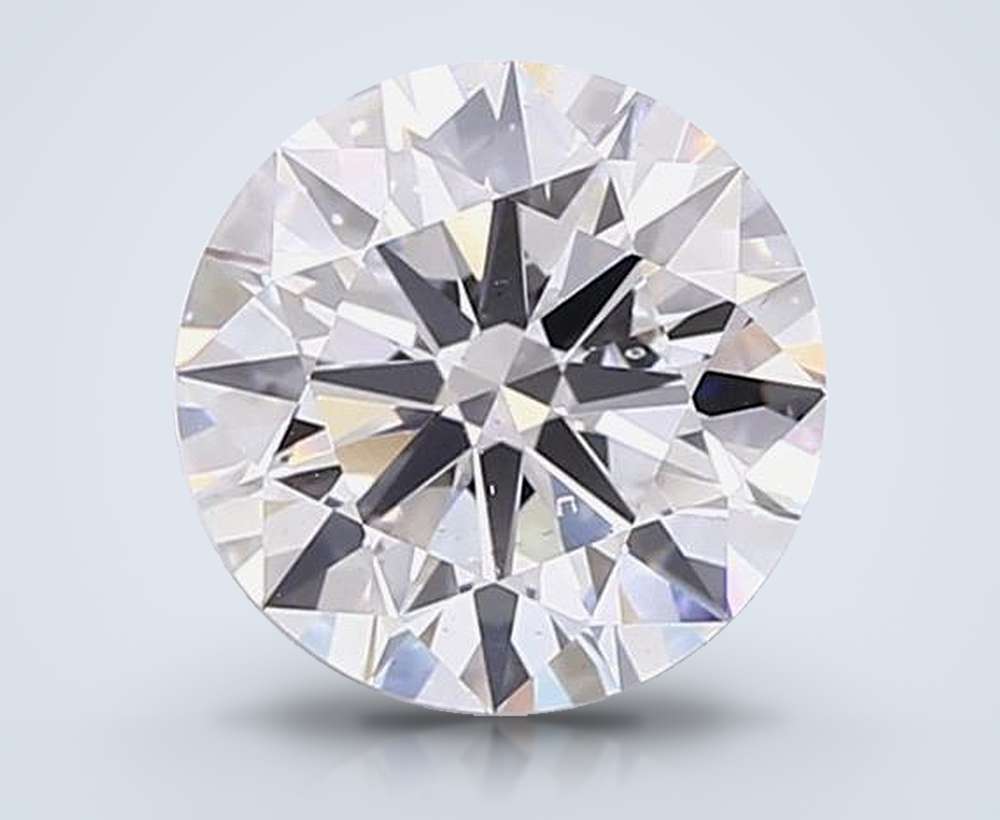 5.02 Carat Round Lab Diamond