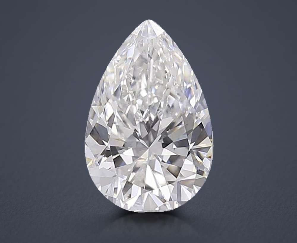 0.61 Carat Pear Lab Diamond