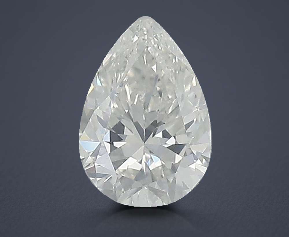 0.50 Carat Pear Natural Diamond