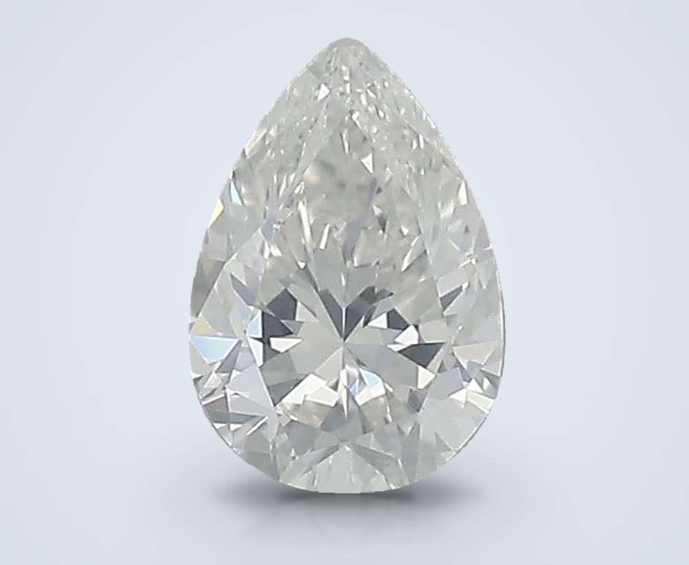 0.50 Carat Pear Natural Diamond