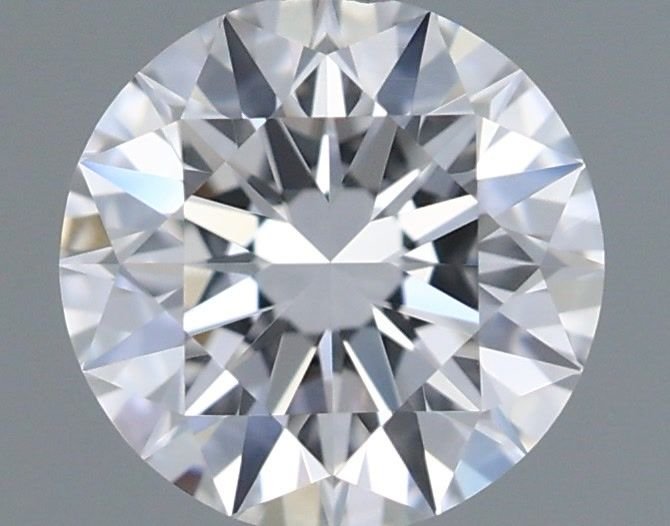 0.51ct D FL Rare Carat Ideal Cut Round Diamond