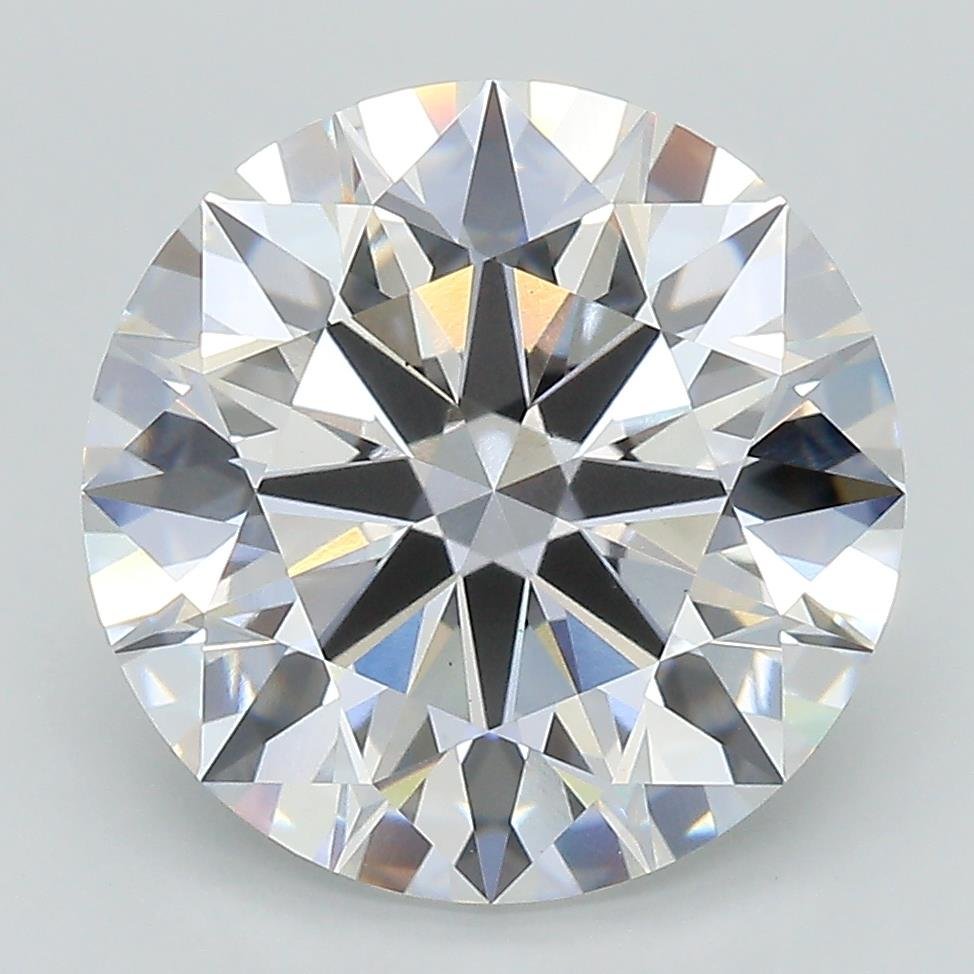 5.74ct E VS1 Rare Carat Ideal Cut Round Lab Grown Diamond