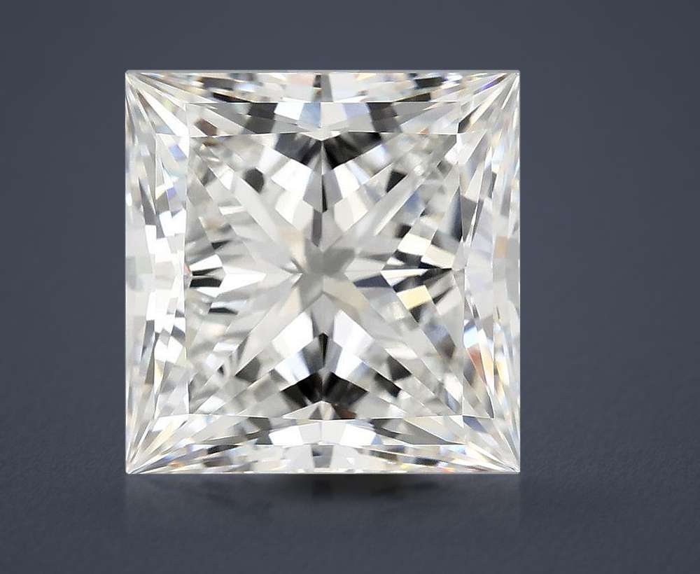 7.70 Carat Princess Lab Diamond