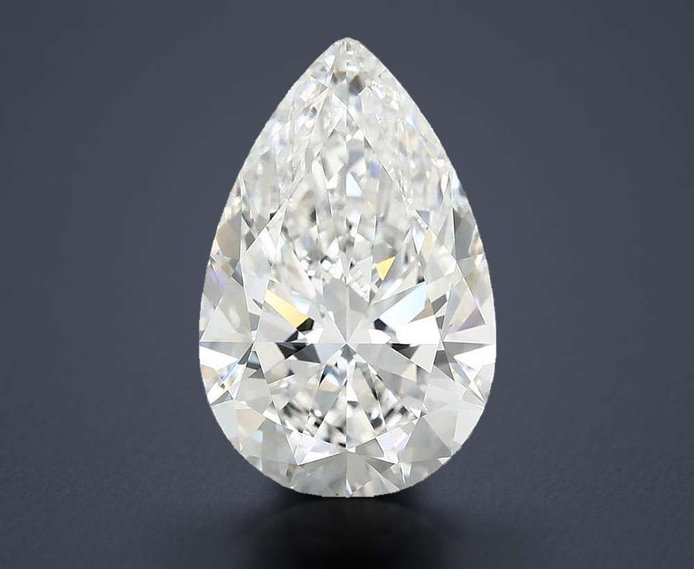 4.79 Carat Pear Lab Diamond