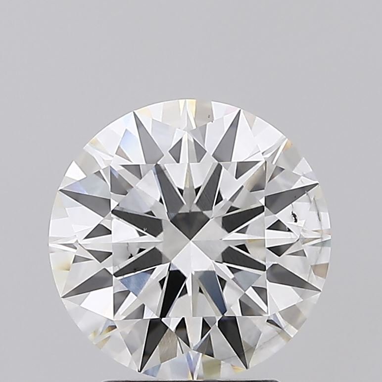 2.67ct G SI1 Rare Carat Ideal Cut Round Lab Grown Diamond