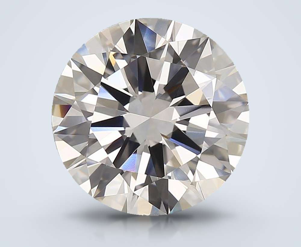 3.52 Carat Round Natural Diamond