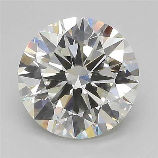 2.16ct J VS1 Rare Carat Ideal Cut Round Lab Grown Diamond