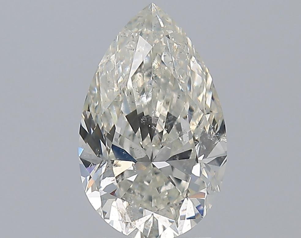 2.50ct J SI2 Rare Carat Ideal Cut Pear Diamond